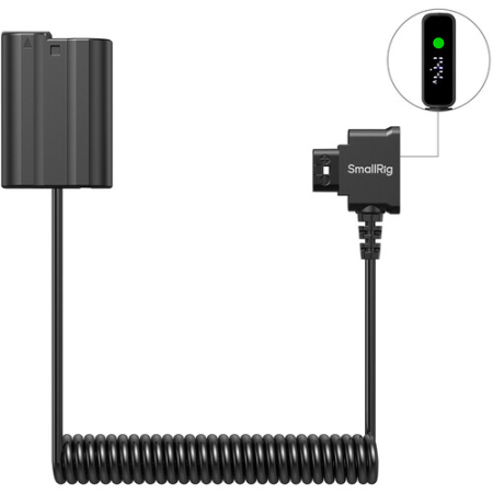 SmallRig 6537 - adapter zasilania typu Dummy, D-Tap do akumulatora Nikon EN-EL15c